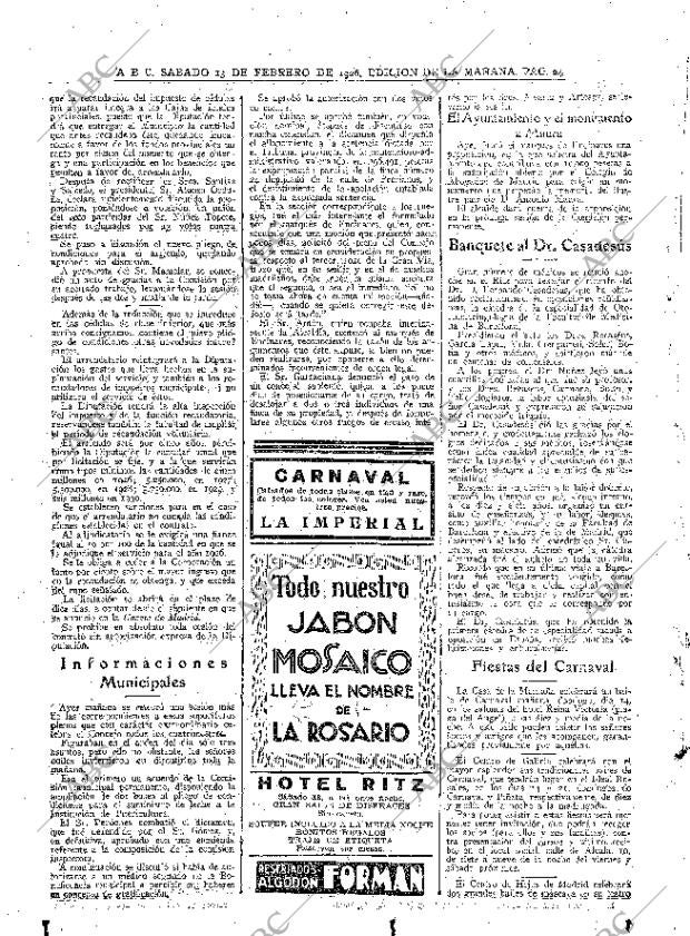 ABC MADRID 13-02-1926 página 24