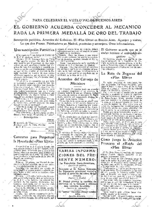 ABC MADRID 13-02-1926 página 9