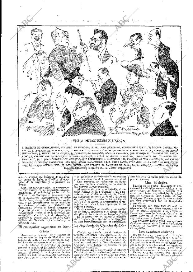 ABC MADRID 14-02-1926 página 19