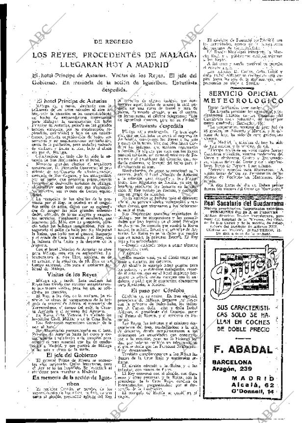 ABC MADRID 14-02-1926 página 21