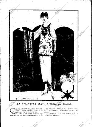 BLANCO Y NEGRO MADRID 14-02-1926 página 6