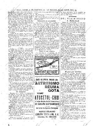 ABC MADRID 15-02-1926 página 14