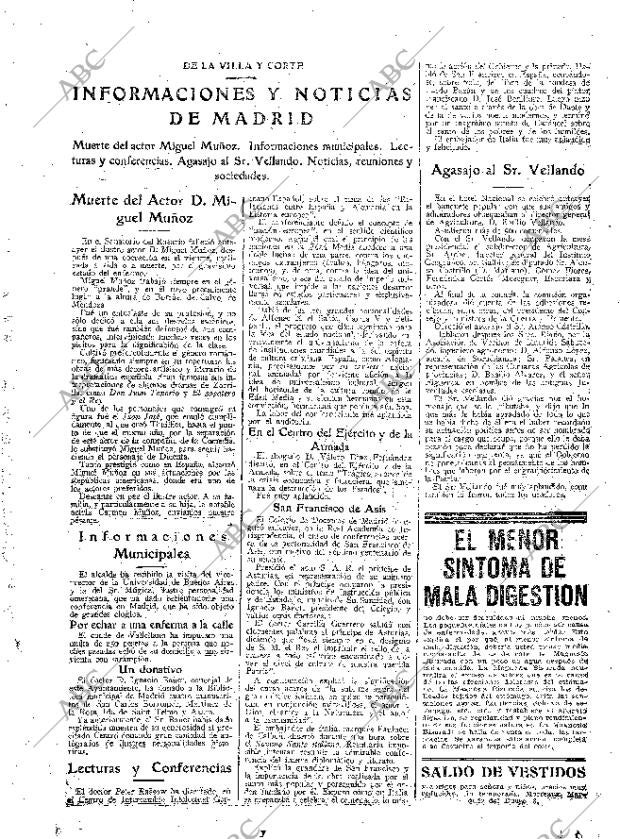 ABC MADRID 15-02-1926 página 17