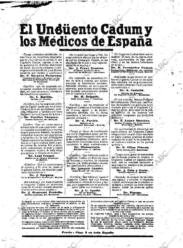 ABC MADRID 15-02-1926 página 2