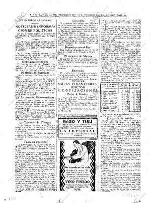 ABC MADRID 15-02-1926 página 20