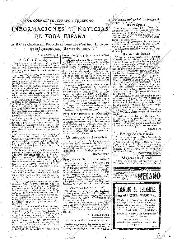 ABC MADRID 15-02-1926 página 21