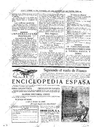 ABC MADRID 15-02-1926 página 22