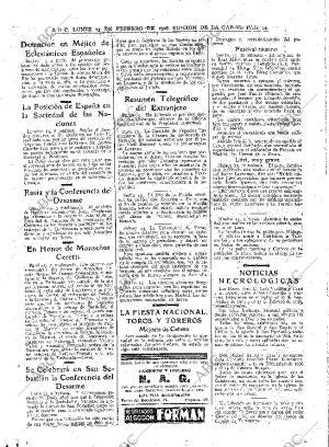 ABC MADRID 15-02-1926 página 24