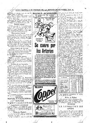 ABC MADRID 16-02-1926 página 22