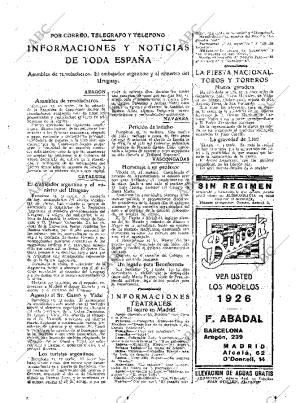 ABC MADRID 16-02-1926 página 23