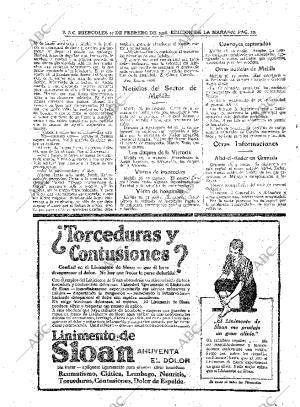 ABC MADRID 17-02-1926 página 10