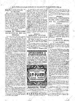 ABC MADRID 17-02-1926 página 14