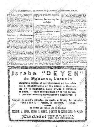 ABC MADRID 17-02-1926 página 20