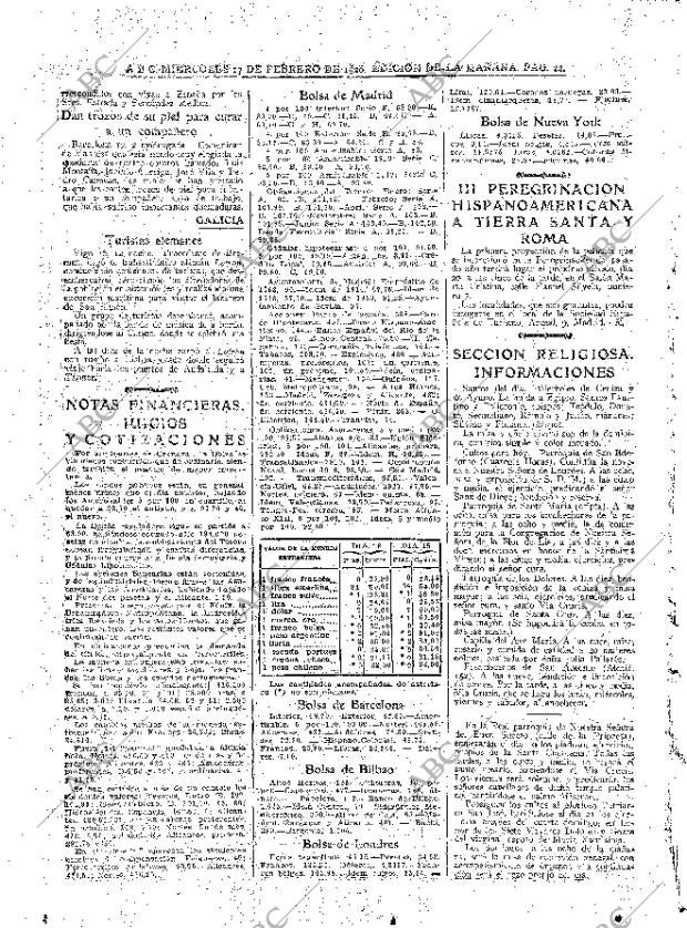 ABC MADRID 17-02-1926 página 22