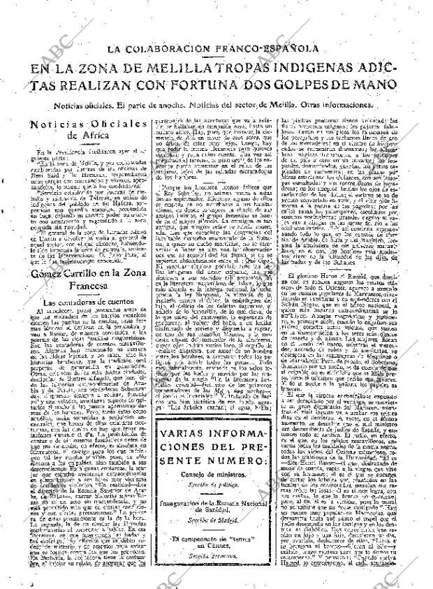 ABC MADRID 17-02-1926 página 9