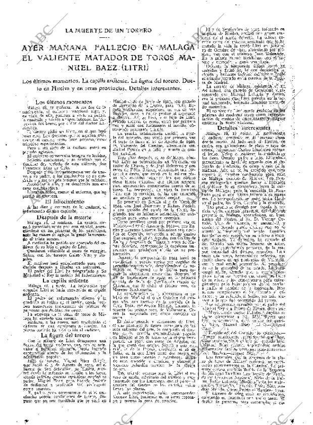 ABC MADRID 19-02-1926 página 15