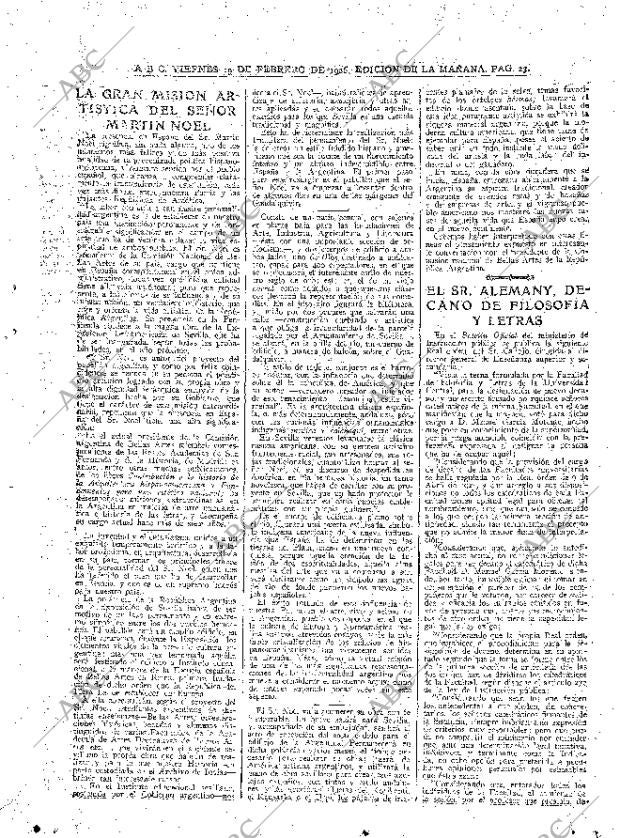 ABC MADRID 19-02-1926 página 23