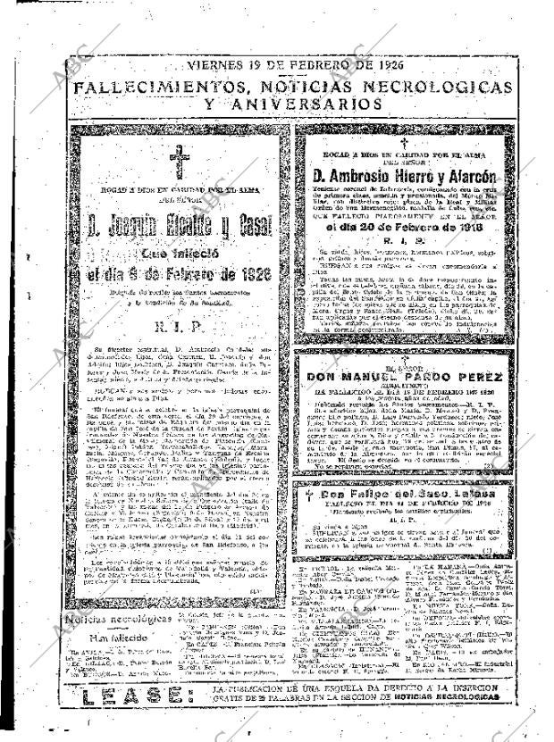 ABC MADRID 19-02-1926 página 37