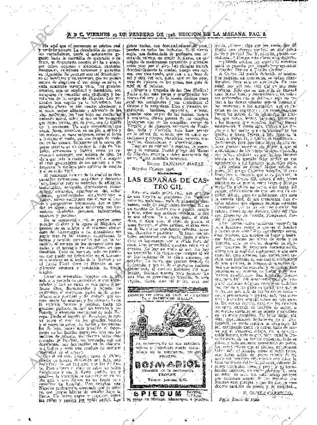 ABC MADRID 19-02-1926 página 8