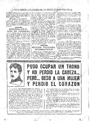 ABC MADRID 20-02-1926 página 14