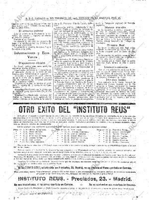 ABC MADRID 20-02-1926 página 16