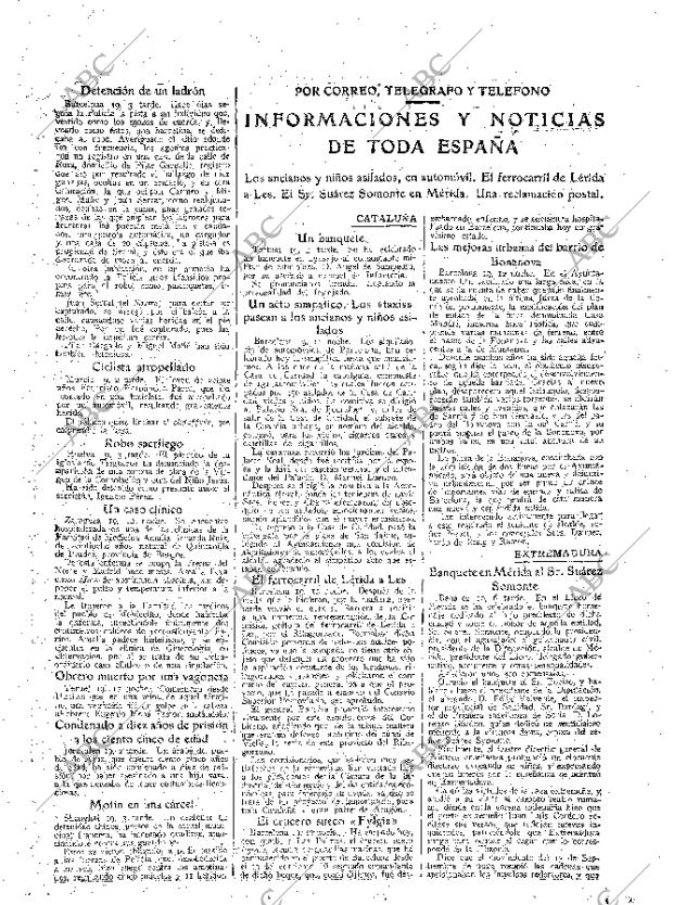 ABC MADRID 20-02-1926 página 25