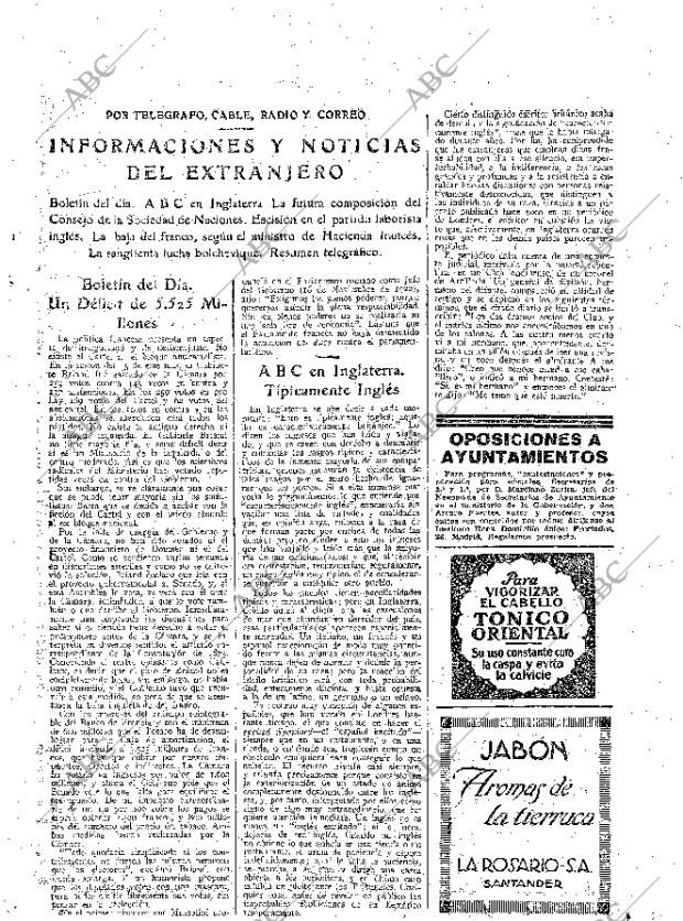 ABC MADRID 20-02-1926 página 27