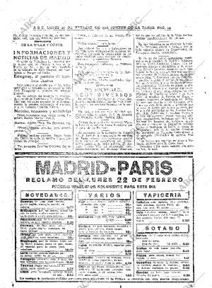 ABC MADRID 22-02-1926 página 14