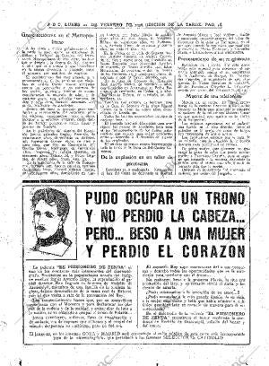 ABC MADRID 22-02-1926 página 16