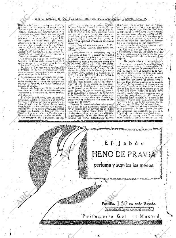 ABC MADRID 22-02-1926 página 18