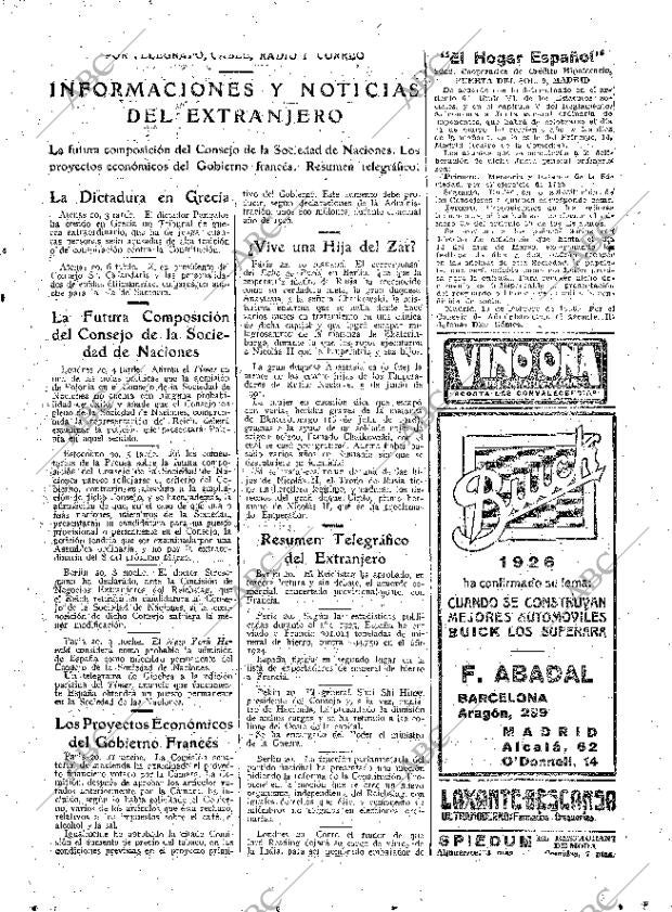 ABC MADRID 22-02-1926 página 21