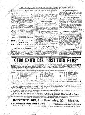 ABC MADRID 22-02-1926 página 22