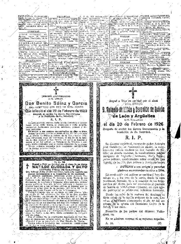 ABC MADRID 22-02-1926 página 27