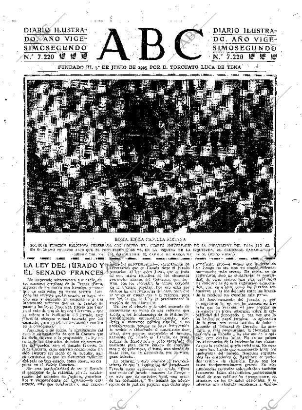 ABC MADRID 22-02-1926 página 3