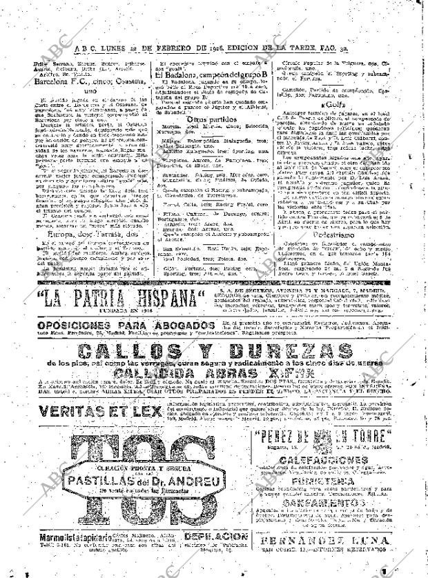ABC MADRID 22-02-1926 página 30