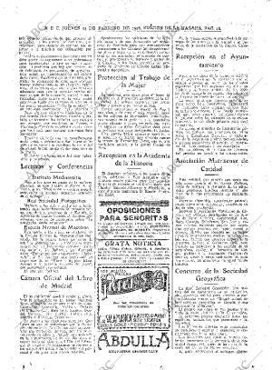 ABC MADRID 25-02-1926 página 16