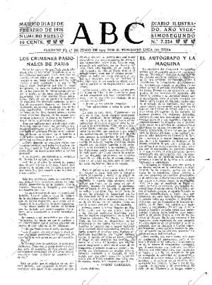 ABC MADRID 25-02-1926 página 3