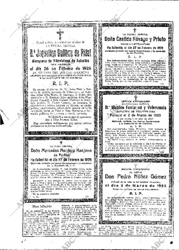 ABC MADRID 28-02-1926 página 42