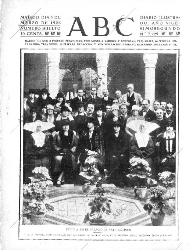 ABC MADRID 03-03-1926 página 1