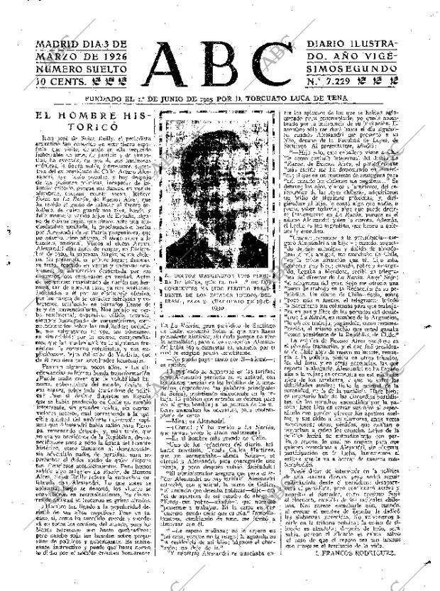 ABC MADRID 03-03-1926 página 3