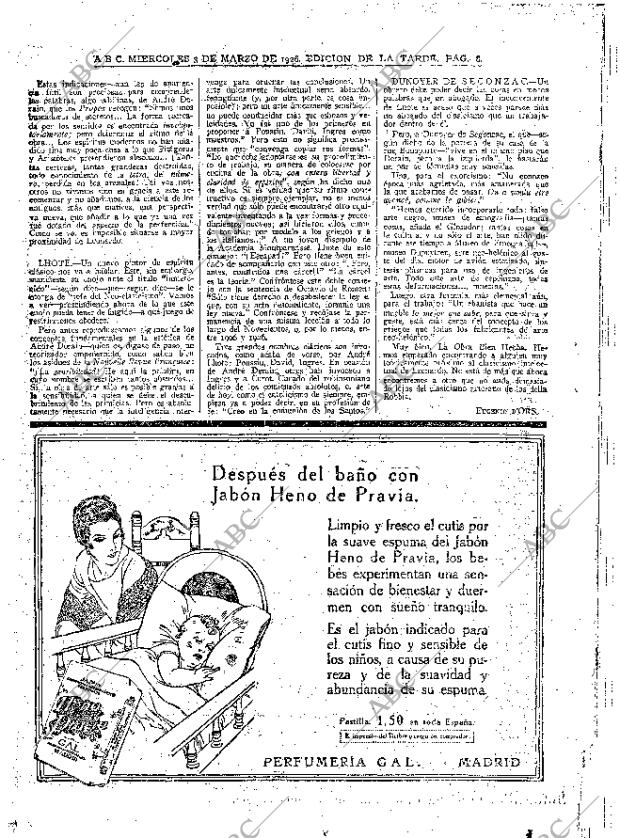 ABC MADRID 03-03-1926 página 8