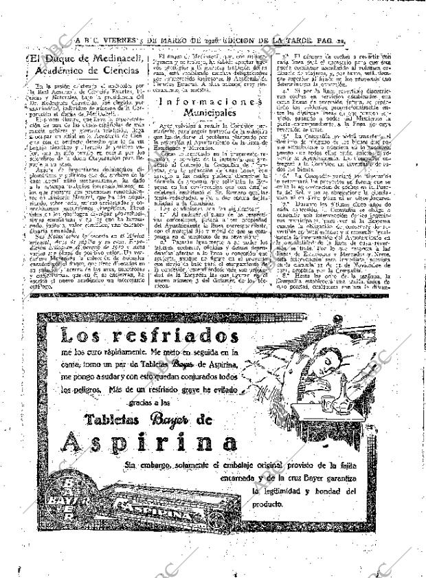 ABC MADRID 05-03-1926 página 12