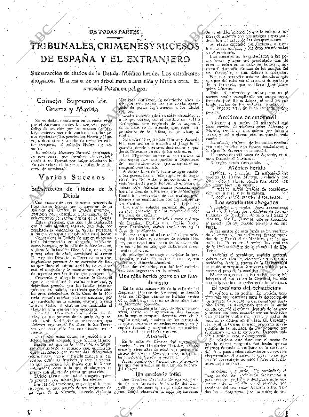 ABC MADRID 05-03-1926 página 15