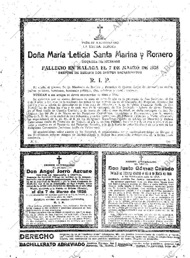 ABC MADRID 05-03-1926 página 27