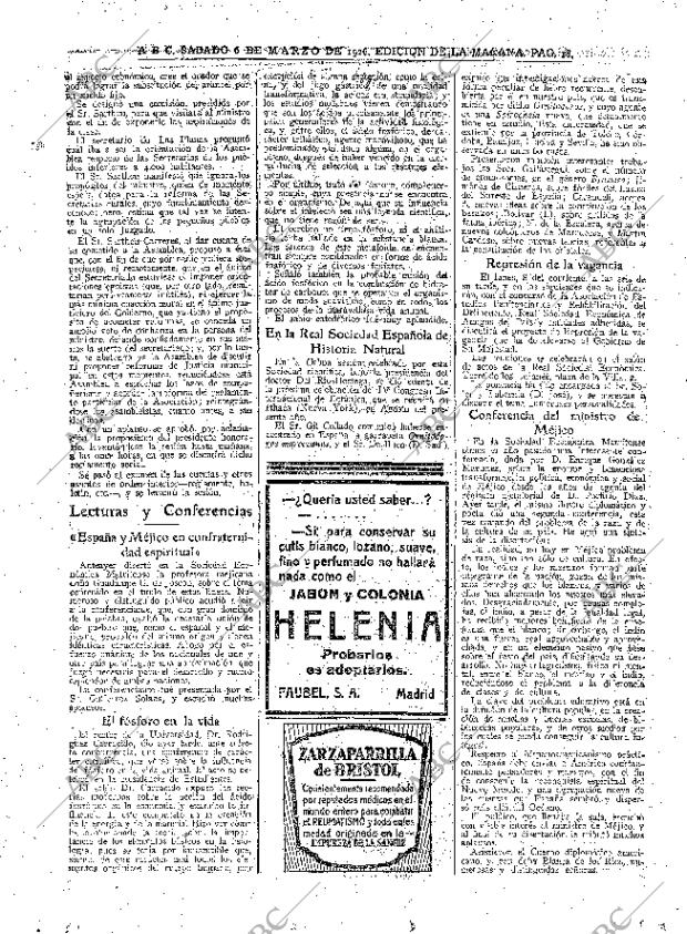 ABC MADRID 06-03-1926 página 14