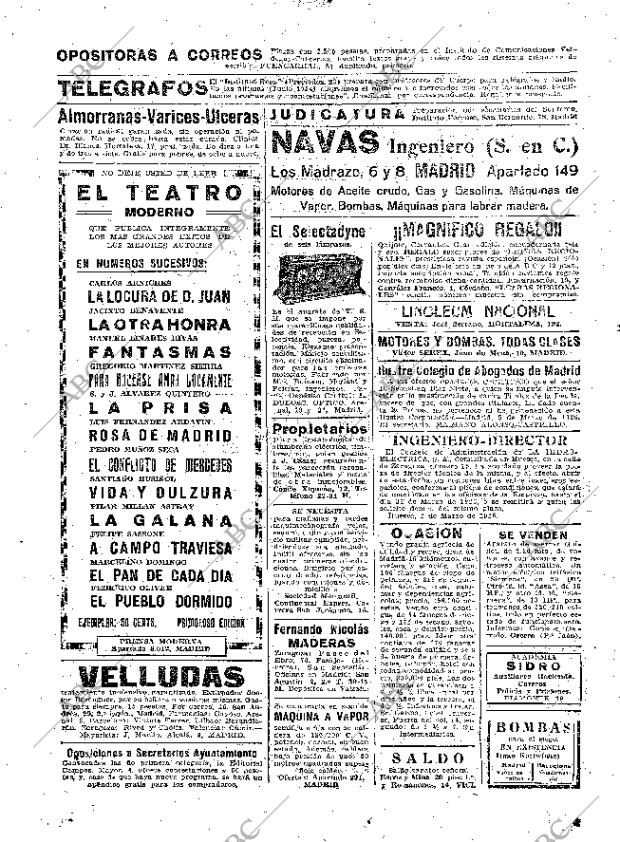 ABC MADRID 06-03-1926 página 32