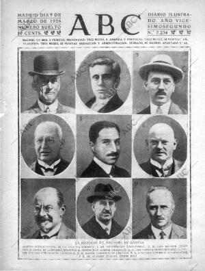 ABC MADRID 09-03-1926 página 1