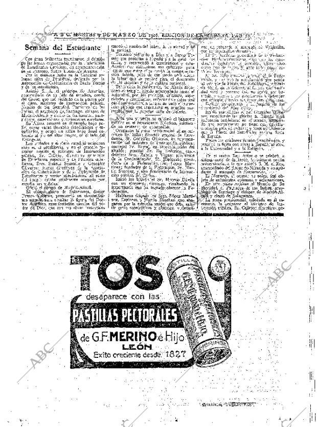 ABC MADRID 09-03-1926 página 16