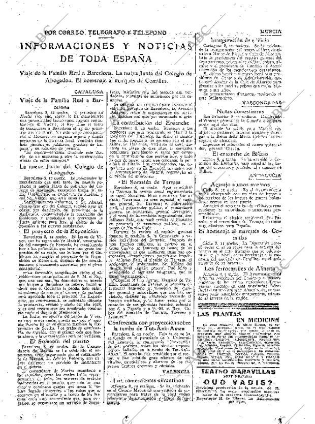 ABC MADRID 09-03-1926 página 25