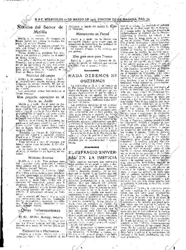 ABC MADRID 10-03-1926 página 11
